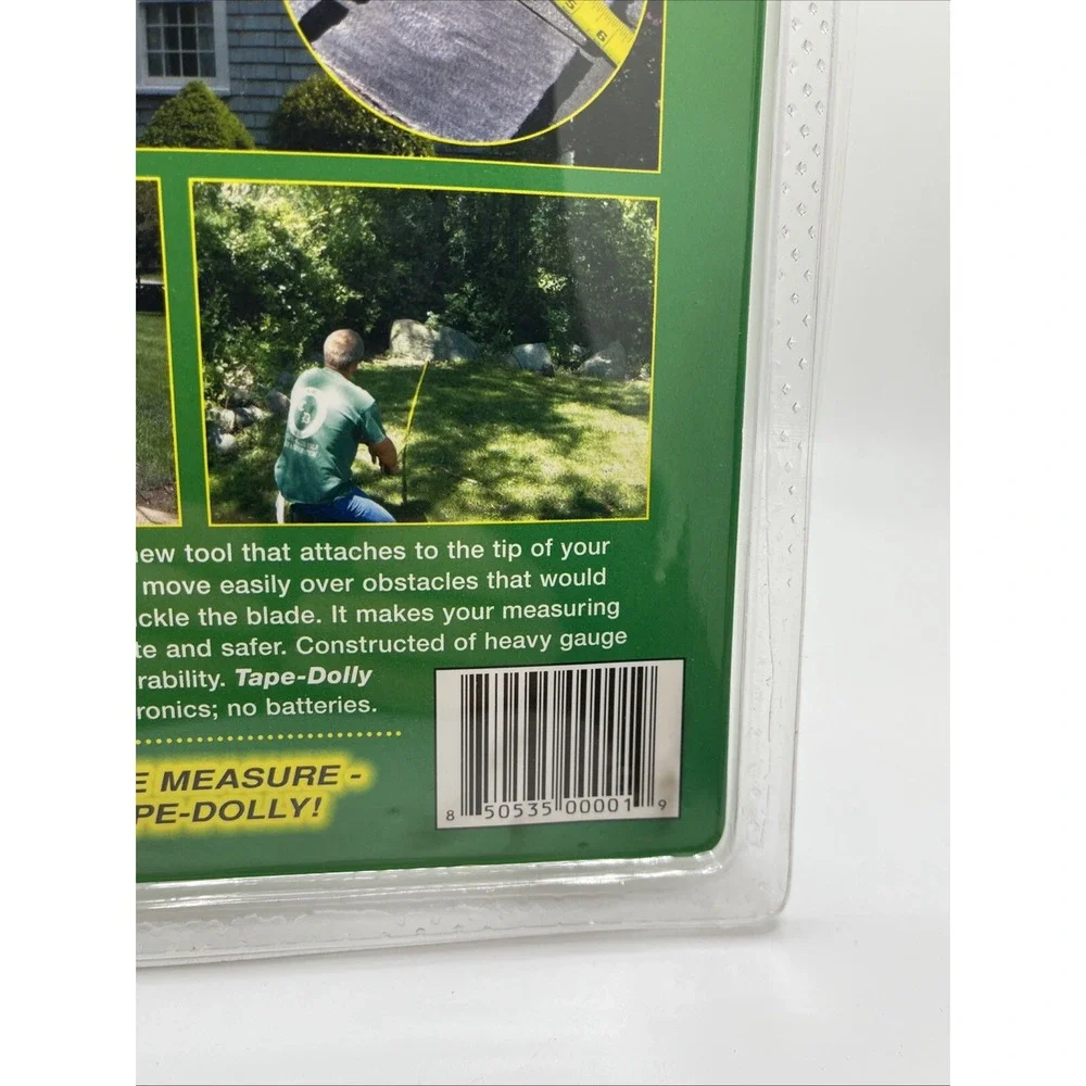 Tape Dolly Wheeled Measuring Tape Tip Attachment Makes Measuring Easier New!